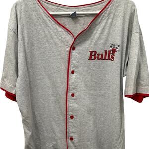 Vintage Chicago Bulls Jersey Style Shirt The Game 1990s Large